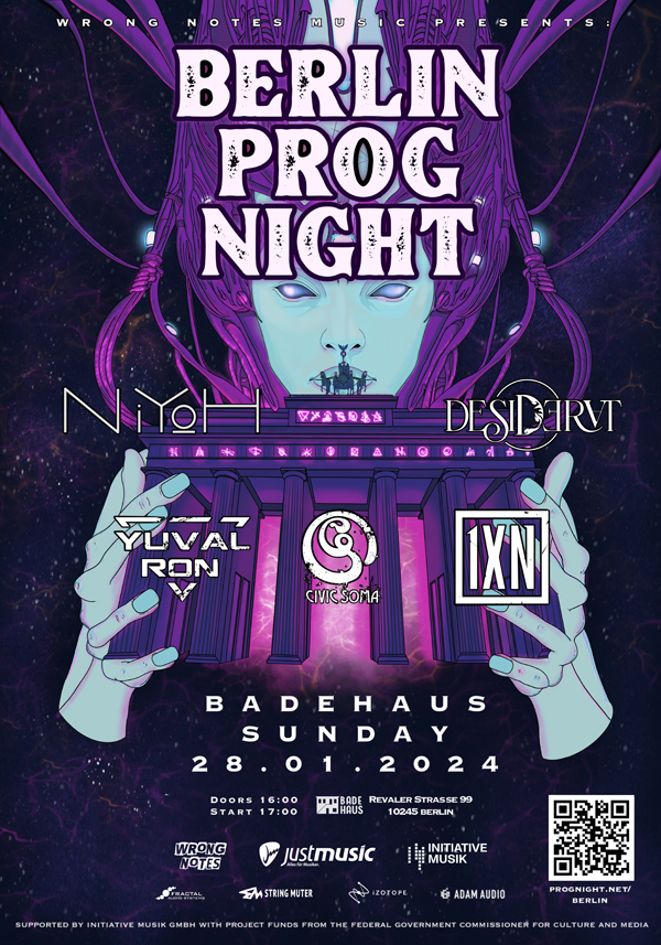 Berlin Prog Night 2024 poster